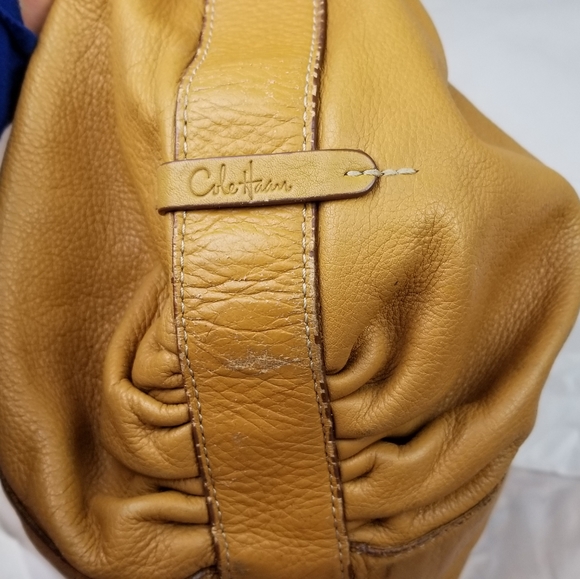 Cole Haan Tan Leather Hobo Bag - Picture 6 of 8